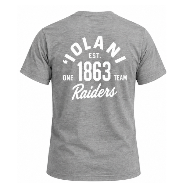 Adult T-Shirt - 'Iolani Raiders est. 1863