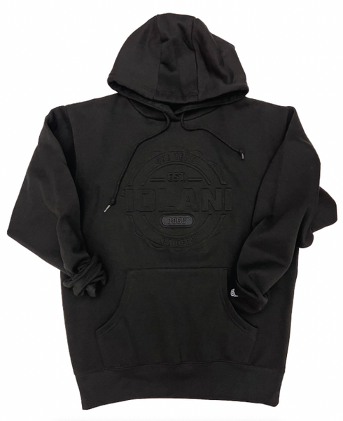 ‘Iolani Embossed Hoodie (ALL SALES FINAL)