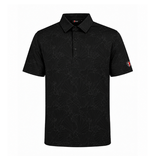 Men's Hibiscus Polo