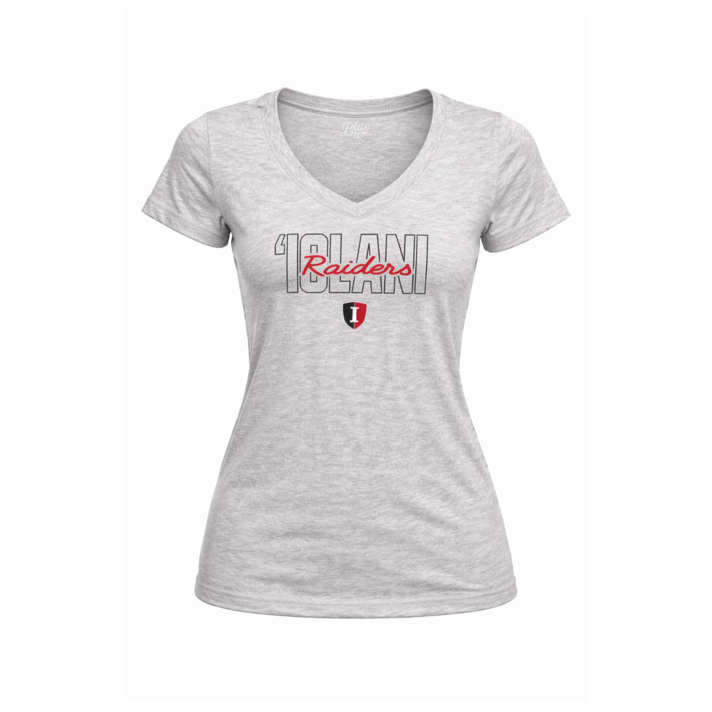 Women's Blue 84 V-Neck - Last Dime