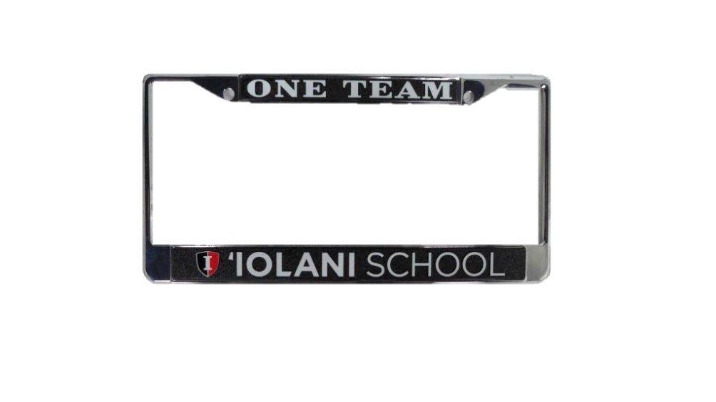 License Frame Plastic Insert Shield ONE TEAM