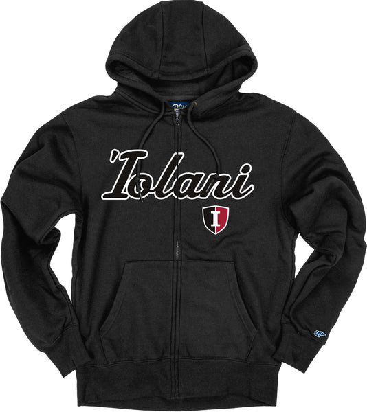 Full Zip Hood `Iolani School (ALL SALES FINAL)