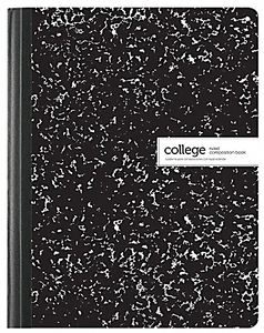 Composition Book 7-1/2" x 9-3/4", College Ruled, 100 Sheets (OD)