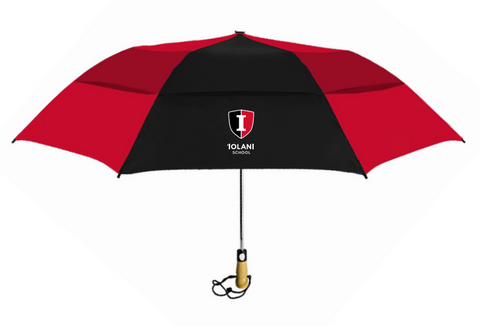 ‘Iolani School Vented Little Giant Umbrella Red/Black