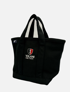 Land's End Zip Top Canvas Tote Black w/ Black Trim (ALL SALES FINAL)
