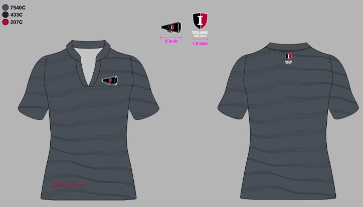 Cheer - Women's Flat Collar Polo