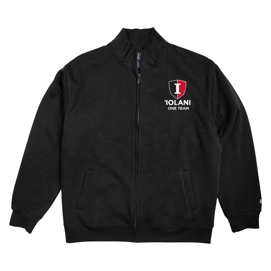 Fleece Cadet Full Zip, Black (ALL SALES FINAL)