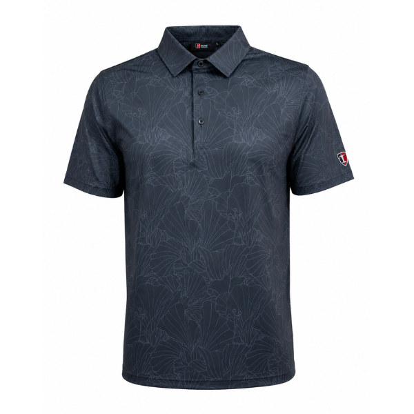 Men's Hibiscus Polo