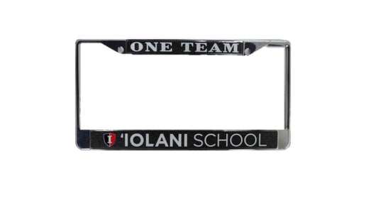 License Frame Plastic Insert Shield ONE TEAM