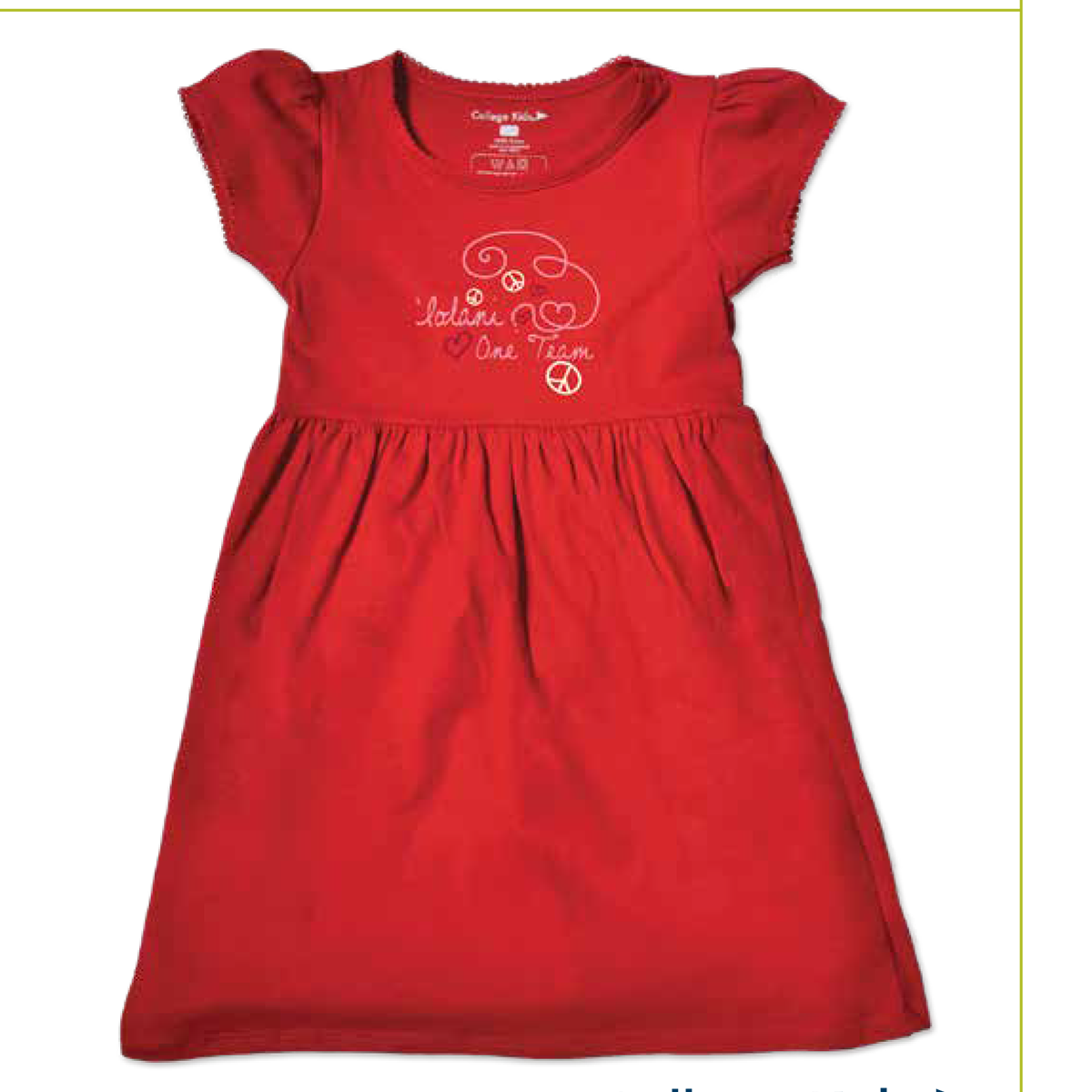 Toddler Holly Jane Dress Peace