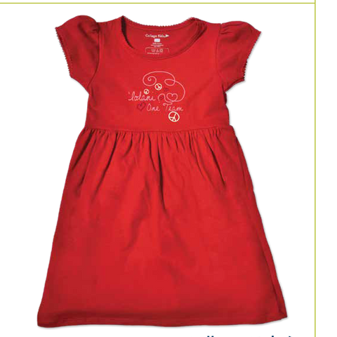 Toddler Holly Jane Dress Peace