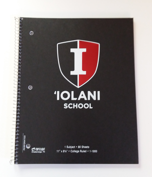 ‘Iolani Spiral Notebook